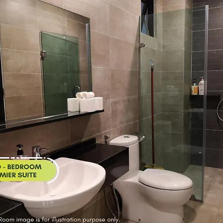 7Stonez Suites Geo38 Genting Highlands Exterior photo Bathroom