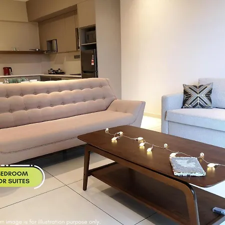 7Stonez Suites Geo38 Genting Highlands Exterior photo A living room in a condominium