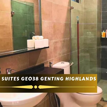 7Stonez Suites Geo38 Genting Highlands Exterior photo Bathroom